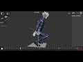 animating simple gojo s domain in prisma 3d full process