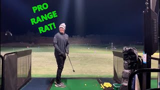 Pro Golfer Driving Range Reality