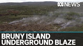 Fire burning underground raises health concerns | ABC News