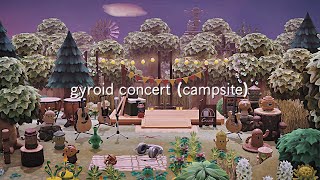 はにわコンサート キャンプサイト整備 | gyroid concert | campsite | Speed Build | Animal Crossing New Horizons | あつ森