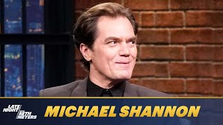 Michael Shannon Had to Sing A Capella in Front of Hundreds of Strangers