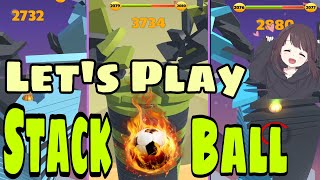 GAMERzOne14 is live! Let's Play Stack BALL 🏀🏈 • HEART STACKER 🤸