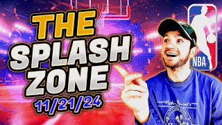 Thursday's Best NBA Player Prop Picks Today [11/21/24] | The Splash Zone