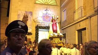 Ruvo di Puglia 16/7/2022 Rientro processione della Madonna del Monte Carmelo - Marcia Mosè in Egitto