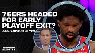 'Joel Embiid: TRAGIC HERO of the NBA' 😳 - Zach Lowe on 76ers' being down 0-2 to Knicks | NBA Today
