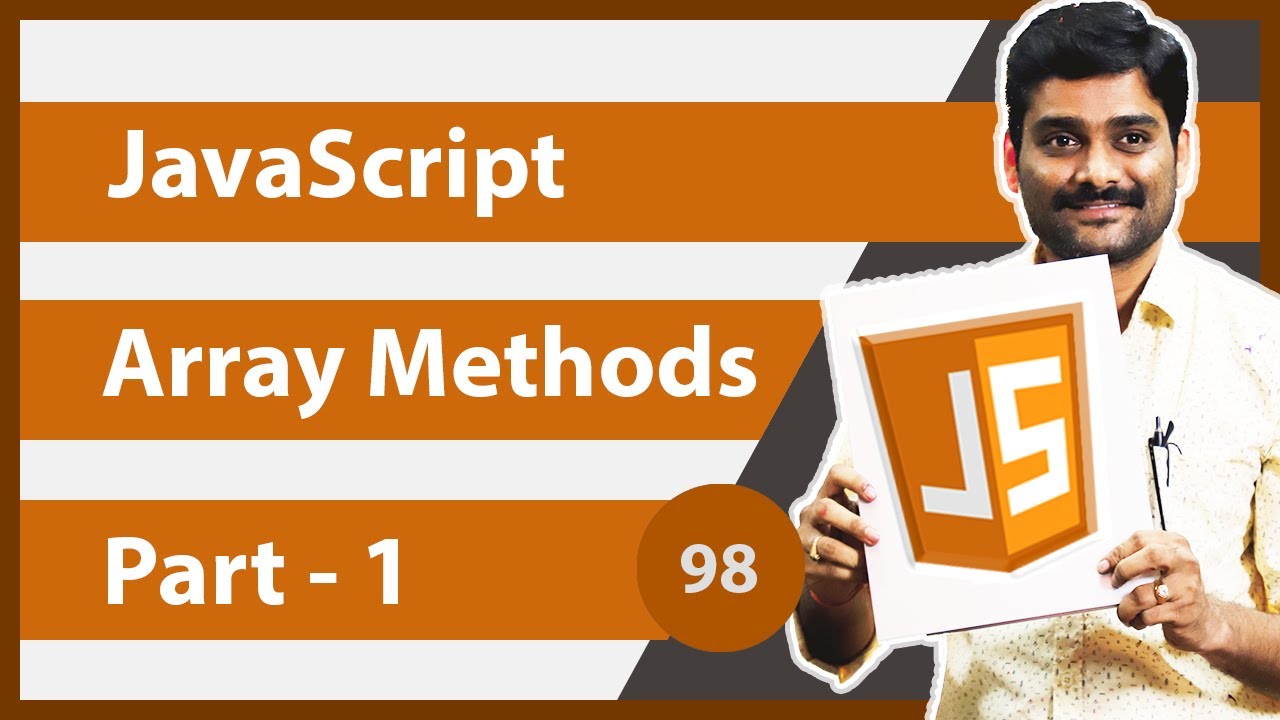 JavaScript Array Methods | JavaScript Push() And Pop() Methods ...