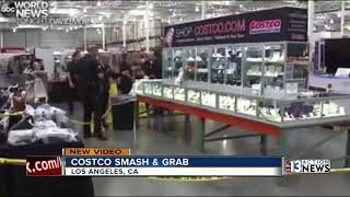 Costco smash and grab in Los Angeles