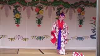 【首里城の舞】 本貫花 玉城流敏風会 2015.2.9