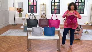 Botkier Soho Leather Tote on QVC