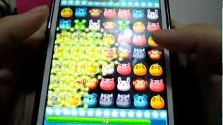 【Mobile game】playing anipang. English Version of the game.