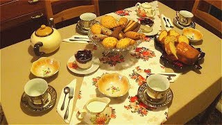 🍰☕️СЕРВИРОВКА И ДЕКОР СТОЛА.🍰☕️ДЕСЕРТ К ЧАЮ!🍰☕️