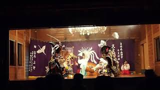 2017年秋　島根県石見神楽 「塵輪」 at 久々茂八幡宮 /Iwami Kagura