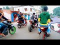 kawasaki ninja h2🏍️ ride in sainthia with exhaust🔥 sainthia