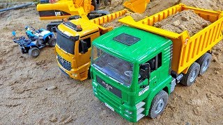 포크레인 덤프트럭 중장비 자동차 장난감 놀이 Excavator Truck Car Toy Play