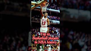Top 10 Best basketball players in NBA history #shorts