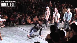 Immigrandz vs La Smala // .BBoy World // BREAKING 3on3 SEMI-FINAL | BREAK IN THE CITY 2014