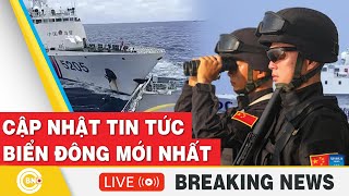 TRỰC TIẾP: Biển Đông: Tàu hải quân Mỹ-Trung bất ngờ “chạm mặt” ở bãi cạn tranh chấp ở Biển Đông