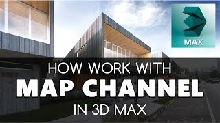 Map Channel in 3D Max. free tutorials | Learning videos | Education \u0026 training