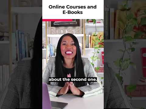 Online course and ebooks