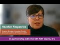 How is SET-NET making an impact? Heather Fitzpatrick