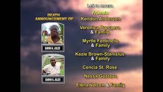Sarah Androula Jules ~ Long Obituary