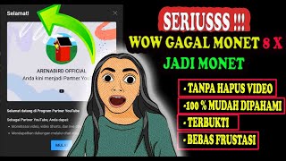 SERIUS !! Mengatasi Konten Berulang Channel Youtube Tanpa Hapus Video Berkali2 Gagal Monetisasi