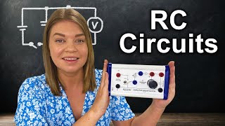 RC Circuit: Charging and Discharging capacitors to find the time constant. A-Level Physics Practical