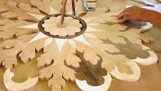 Копие на Marquetry - Inlay/Medallion - HOPE - Luxury Wood Flooring