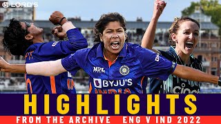 Low Scoring Thriller & A Dramatic Finish! | Classic ODI | England Women v India Women 2022