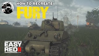 Recreating the Epic Tiger Tank Skirmish from FURY | Easy Red 2 Map Editor Tutorial