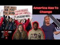 AMERICANS REACT TO Russell Howard Slams Ridiculous U.S. Gun Laws | The Russell Howard Hour