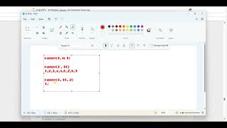 Python-v22- range function