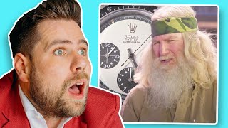Watch Expert Reacts: Veteran Finds Extremely Rare Rolex