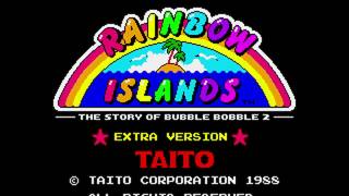 レインボーアイランド（Rainbow Islands）EXTRA VERSION 1coin all