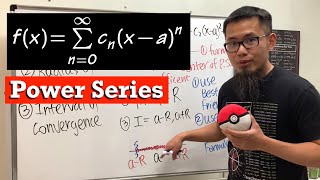 calculus 2 power series, a detailed introduction (form, radius & interval of convergence)