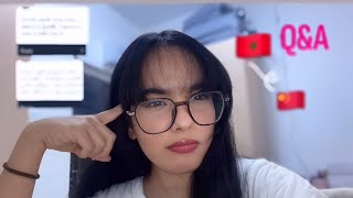 #vlog#day I answered your questions about studying in 🇨🇳جاوبت على اسئلة ديالكم حول الدراسة في الصين