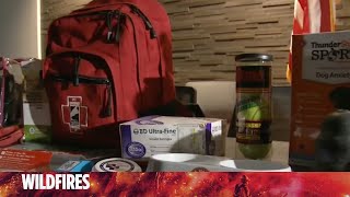 'Don't wait, don't hesitate': CA fire officials urge residents to pack wildfire evacuation kit now