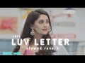 💓Luv Letter [ Sloved & Reverb ] #song #slowed reverb #hindisong 🔥#trending #viralsong  #music ❌