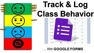 Google Forms | Class Behavior Log Tutorial (#classroomhacks)
