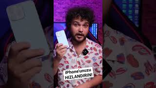 iPhone telefonunuzu hızlandırın! #shorts