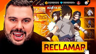 CONSEGUÍ LA SKIN DE SASUKE EN FREE FIRE!! GASTÉ MUCHOS DIAMANTES 💎🤑 ZELIKA