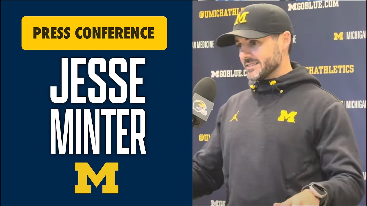 Michigan Football DC Jesse Minter Breaks Down Jalen Milroe, Alabama ...