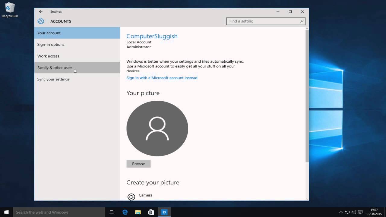 ว ด โอ How To Change A Local User Account To Admin In Windows 10