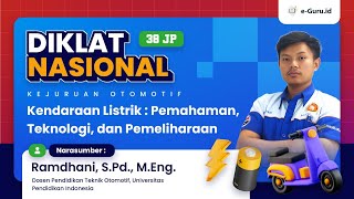 #1 Diklat 38JP - Kendaraan Listrik : Pemahaman,Teknologi dan Pemeliharaan