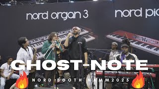 GHOST-NOTE AT NORD BOOTH NAMM 2025