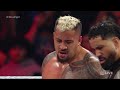Solo Sikoa and The Usos Destroy Kevin Owens  WWE Raw Highlights 31323  WWE on USA
