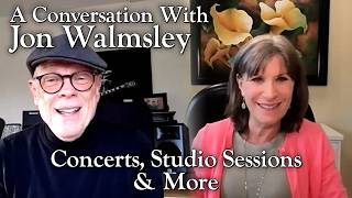 Concerts, Studio Sessions & More - A conversation with Jon Walmsley - Behind the scenes