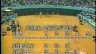 1985 Copa Davis Chile vs Suecia