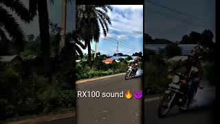 Kawasaki Ninja H2R sound vs Yamaha RX100 sound 😈🔥#h2r#rx100