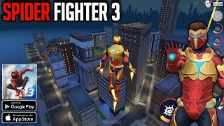 Spider Fighter 3 (New Update: New Iron Hero, New Skill) Gameplay Android&Ios